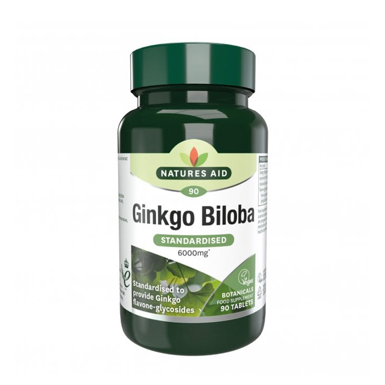 Natures Aid Ginkgo Biloba 90 tabs